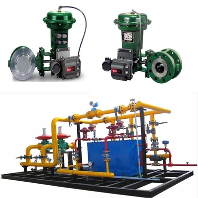Valve Switching Skid Equipped With A Fisher 8560 Valve With 1052 Actuator And DVC6000 Series Digital Valve Controller
