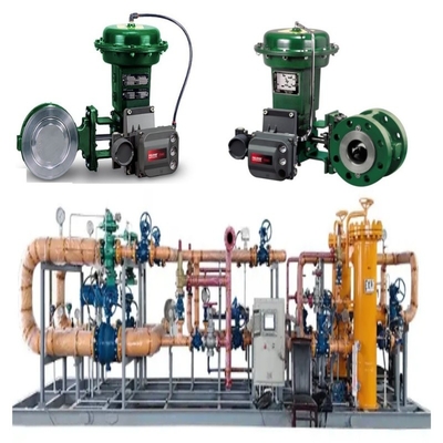 Valve Switching Skid Equipped With A Fisher 8560 Valve With 1052 Actuator And DVC6000 Series Digital Valve Controller