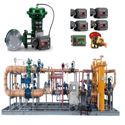 Valve Switching Skid Equipped With A Fisher 8560 Valve With 1052 Actuator And DVC6000 Series Digital Valve Controller
