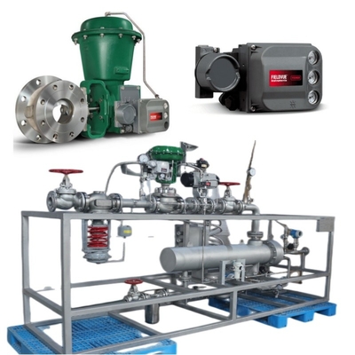 Valve Switching Skid With EMERSON Fisher V150/V200 /V300 Control Valve 1061/2052 Pneumatic Actuator DVC6200 Positioner