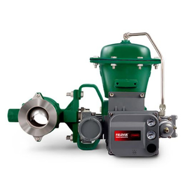 Flow Control Valve Skid with Fisher Vee-Ball V150/V200/V300 control valve 2052 actuator DVC6200 Positioner