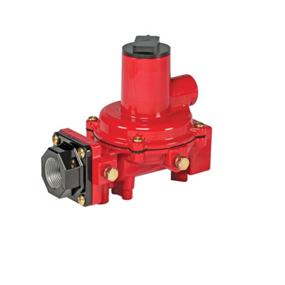 Valve Switching Skid equipped with Fisher R Series R222H/R222 Regulators and WIKA Pressure Gauge