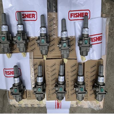 gas pressure reducing valve 67C, 67CR,  67CF and 67CFR direct-operated digital Fisher pressure regulators voltage regulator