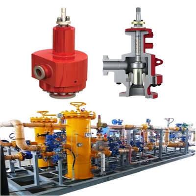 Flanged Control Valve Samson PN1.6~42MPa ANSI 150~2500LB With Conical Or O Ring Seat DN15~DN600