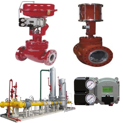 Masoneilan 41005 Pressure Regulator Flanged Flow Control Valve With SVI-2/SVI-3 Actuators