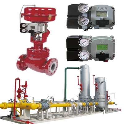 Masoneilan 41005 Pressure Regulator Flanged Flow Control Valve With SVI-2/SVI-3 Actuators