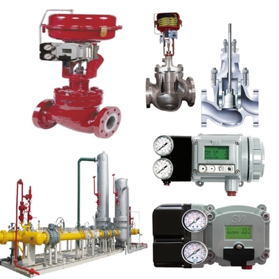 Masoneilan 41005 Pressure Regulator Flanged Flow Control Valve With SVI-2/SVI-3 Actuators