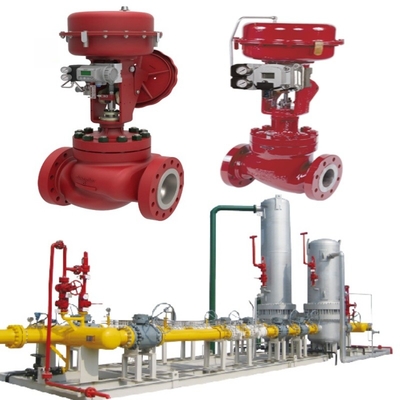 Masoneilan 41005 Pressure Regulator Flanged Flow Control Valve With SVI-2/SVI-3 Actuators