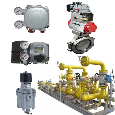 Masoneilan 39004 Series High Performance Butterfly Valves SVI1000 SVI2 SVI3 Valve Positioner BR200 BR400 amplifier