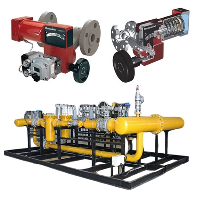 Natural Gas Valve Skid By Masoneilan 35002 Control Valve Type 35 Actuator SVI1000/SVI2/SVI3 Positioner ACSO Solenoid Valve