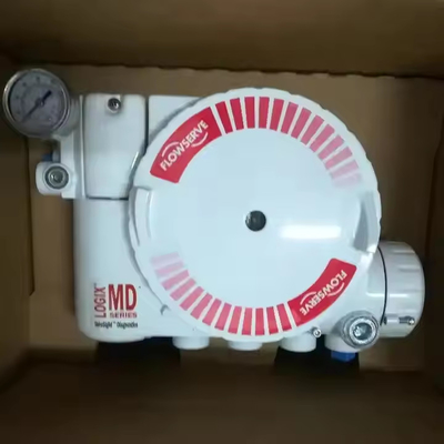 Pneumatic Control Valve Linear With Flowserve LOGIX 3200MD 520MD DIGITAL HART VALVE POSITIONER In Stock Flowserve Valves