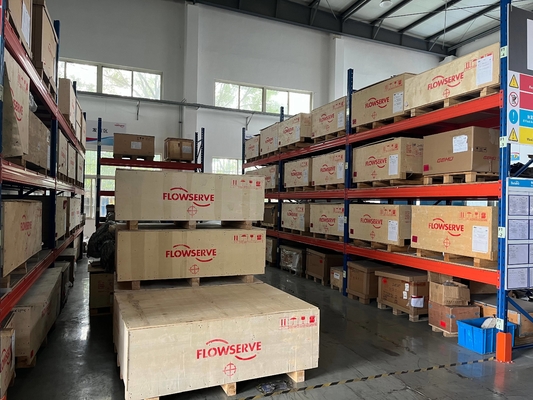 Chinese Control Valve With Flowserve 3200MD Series Positioner Digital Valve And ASCO Solenoid Valve In STOCK