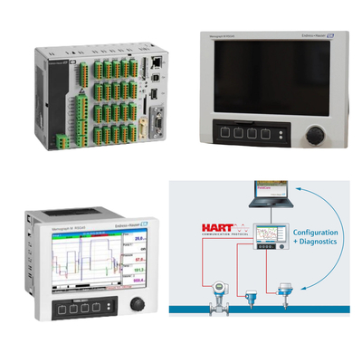 Skid - Mount Data And Energy Manager With Up To 20 Analog / HART Inputs And 14 Digital Inputs Endress+Hauser Memograph M RSG45