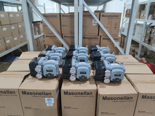 Chinese Straight Angle Type Top Guide Valve With Masoneilan Valve Positioner SVI2 Intelligent Electrical Valve Positioner Stock