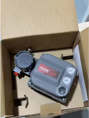 Stock ASCO Solenoid Valve With Emerson Fisher DVC6200 Double Acting With Feedback Digital Valve Controller Positioner