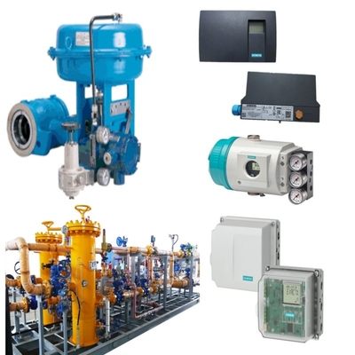 Eccentric Rotary Control Valve With Siemens 6DR5010 Valve Positioner For Precise Fluid Control