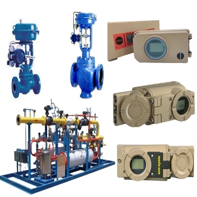 Chinese Control Valve with Flange Type Connection and 4-20 mA Control Signal