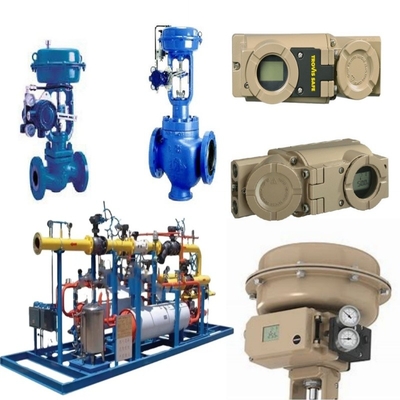 Chinese Control Valve with Flange Type Connection and 4-20 mA Control Signal