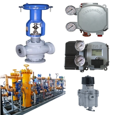 Azbil YAMATAKE HLC HTS Control Valve with PSA1 PSA4 PSA6 Pneumatic Actuators