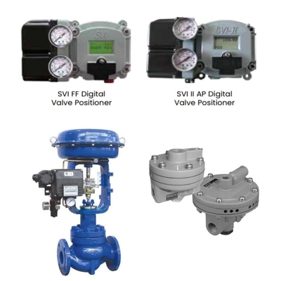 Azbil YAMATAKE HLC HTS Control Valve with PSA1 PSA4 PSA6 Pneumatic Actuators