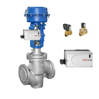 Flowser Positioner 510 520MD 3200MD With Burkert Solenoid Valves Stock Supplier For Pneumatic Control Valve