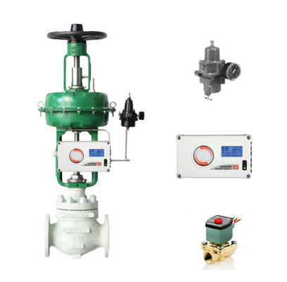 Flowserve Valve Positioner 3800 520MD 3200MD With ASCO Solenoid Valves For Pneumatic Control Ball Valve