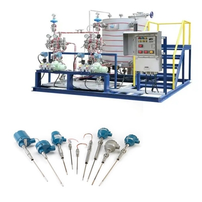 Skid Mounted With Rosemount 214C Temperature Sensor And EMERSON 148 248 644 648 Transmitter 114C Thermowell