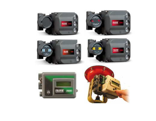 China Control Valve With TopWorx Dxp Limit Switch Danfoss Solenoid Valve And Fisher DVC2000 DVC6200 Smart Valve Positioner Magnetic Strip And Bracket