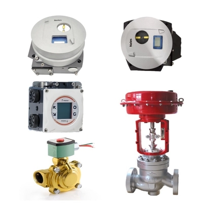Neles Valve Controller ND9103HN ND9103FN ND9103PN ND9103HX Smart Positioner ASCO Solenoid Valve And Chinese Pneumatic Actuator Ball Valve Complete Set
