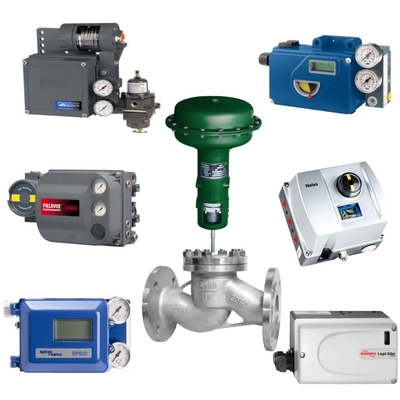 Large Stock Of Chinese Control Valves With Fisher Actuators And Fisher / Foxboro / Spirax Sarco / Neles / Flowserve Valve Positioners