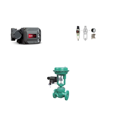 Pneumatic Control Valve  With  FISHER DVC6200 Intelligent Digital Positioner
