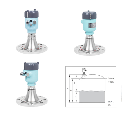 FEEJOY 26G Anticorrosive Lens Type FEEJOY RRF Radar Level Transmitter Of Storage Tanks Level Measurement