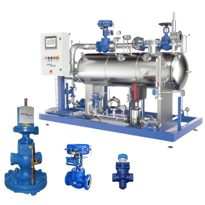 FISHER Actuator 667-45i with Masoneilan SVI3 Positioner and Accurate Performance Spirax sarco Pneumatic Relief Valves BRV2S/BRV2B/25P For Chinese Skid