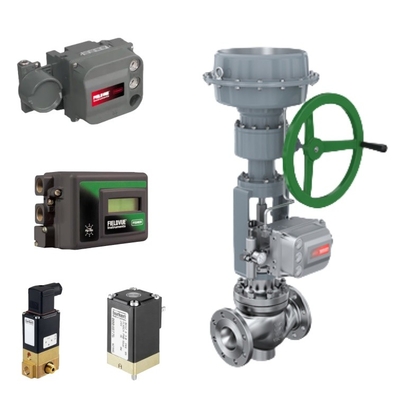 Fisher Positioner DVC6200 DVC2000 And Burkert Solenoid Valve 00047166 For Chinese Pneumatic Control Valve In Stock