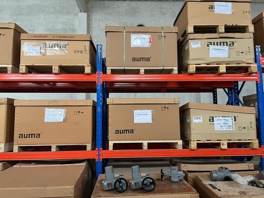 Stock Supplier Auma SA 07.6 SA 07.2 SA16.2 Rotary Valve Actuators Auma Multi-Turn Electric Actuator For Open-Close Duty