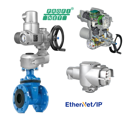 Multi-Turn Valve Actuator SA 07.2 SA07.6 SA10.2 SA14.2 SA16.2 SA 14.6 Electric Actuators And GST Gearbox With Chinese BAll Valves