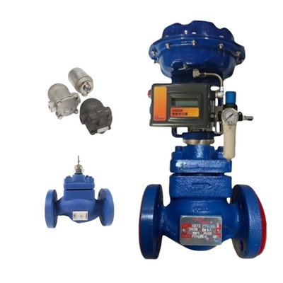 Spirax Sarco Control Valve KE73 With Fisher DVC2000 Positioner And Flanged Steam Trap FT14/FT44/FTS14-10/TD32F DN40 Spirax Sarco Steam Trap
