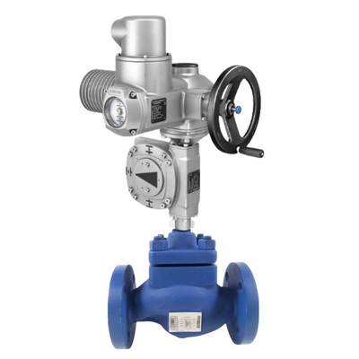 AUMA Electric Actuator SAREX 07.2 With Chinese Wuzhong Valve And Spiarxsacrco Ball Valves