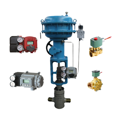 Parker Solenoid Valve 321f35 with Masoneilan SVI2 Valve Positioner Suitable for Electric Power