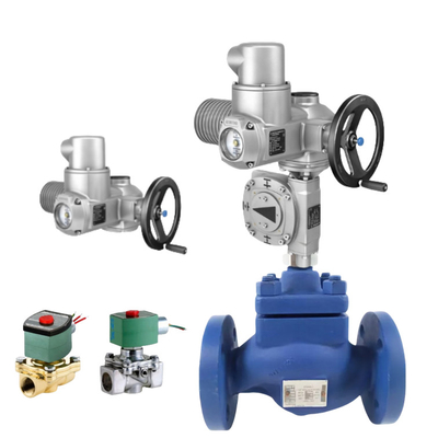 Original Spiraxsarco Valve KE73 With Auma Actuator And Asco Soleniod Valve