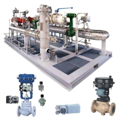 New Samson Pneumatic Control Valves 3241 With 3725 Positioner And Pneumatic Control Valves With Masoneilan SVI2 Positioner For Oil And Gas