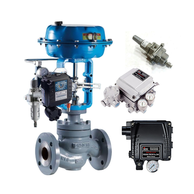 Fisher 67CFSR Filter Pressure Reducing Valve Rotork YT 1000 Electro-Pneumatic Valves Controller Process Control Valve Positioner