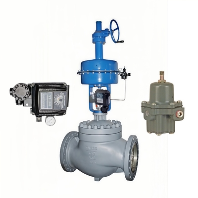 Fisher 67CFSR Filter Pressure Reducing Valve Rotork YT 1000 Electro-Pneumatic Valves Controller Process Control Valve Positioner