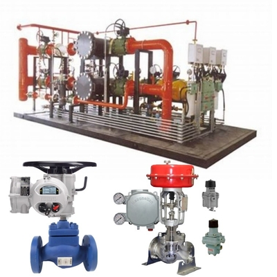 Masoneilan 78-40 Regulator And SVI1000/SVI2/SVI3 Valve Positioner and Rotork Actuator on Spirax Ball Valve for Skid