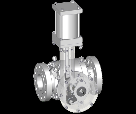 VRG Pneumatic Control Valves Linear Rotary Control Valve Fisher DVC6200 Valve Positioner for Natural Gas Control Applications