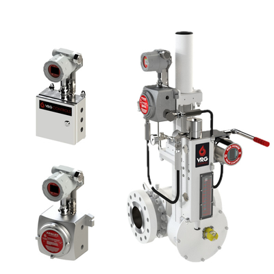 VRG Rotary Control Valve Packages Modular Customized Valve Gas Positioner Pilot Controllers for Natural Gas Control Industry