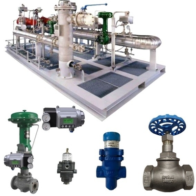 FISHER Actuator 667-45i with Masoneilan SVI3 Positioner and Accurate Performance Spirax sarco Pneumatic Relief Valves BRV2S/BRV2B/25P For Chinese Skid