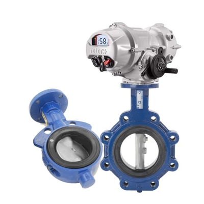 Electric Control Valves with Keystone Butterfly Valve F990/F920 with Rotork Electric Actuator IQ3