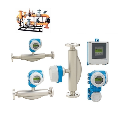 High Precision E+H F 300 F 500 Coriolis Mass Flowmeter Price Endress+Hauser Coriolis Liquid Flow Meters for Process Control