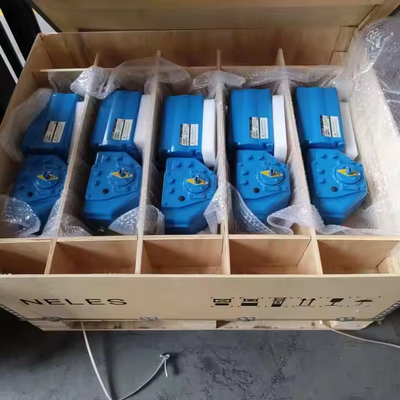 Stock Neles K Series Limit Switch Double Acting B1 Valmet Piston Type Quarter Turn Pneumatic Actuators with Ball Valve
